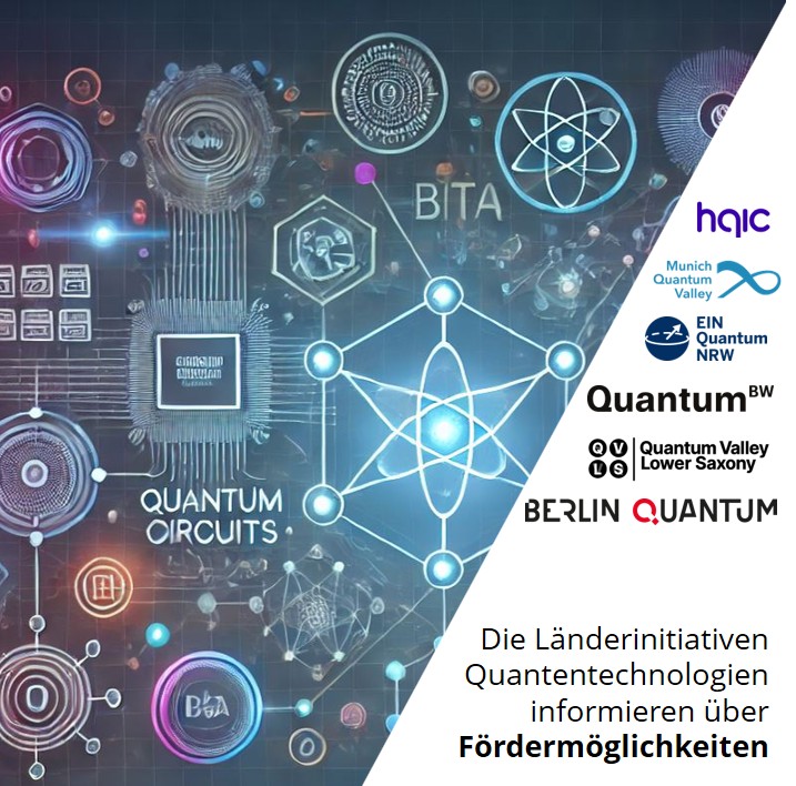 Die Länderinitiativen Quantentechnologien informieren über Fördermöglichkeiten